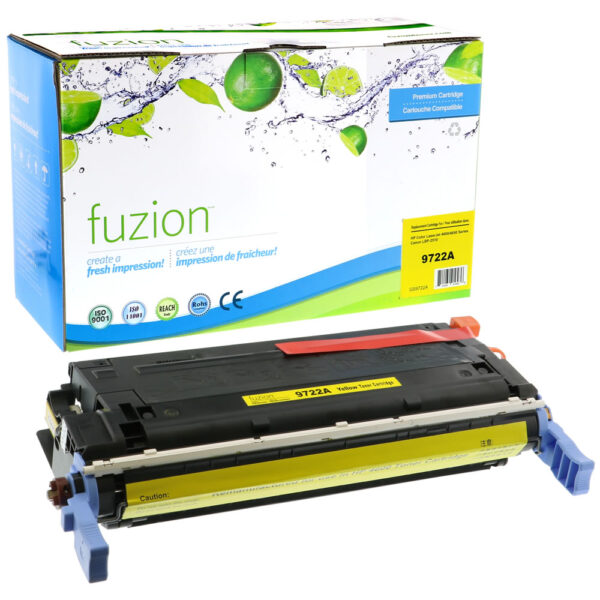 HP C9722A (641A) Remanufactured Toner - Yellow