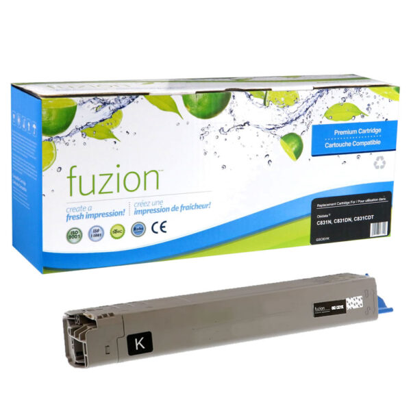 Okidata 44844512 Remanufactured Toner - Black