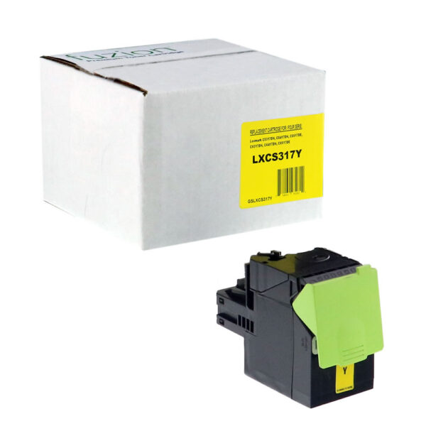 Lexmark 71B10Y0 Remanufactured Toner - Yellow