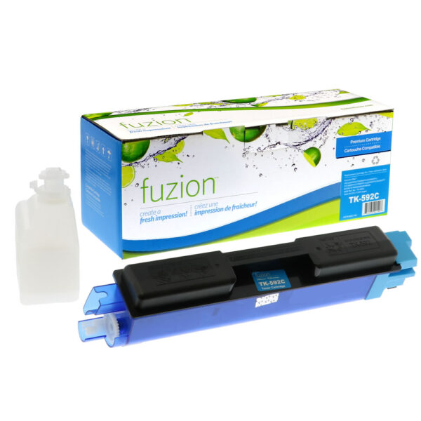 Kyocera TK-592C Compatible Toner  - Cyan