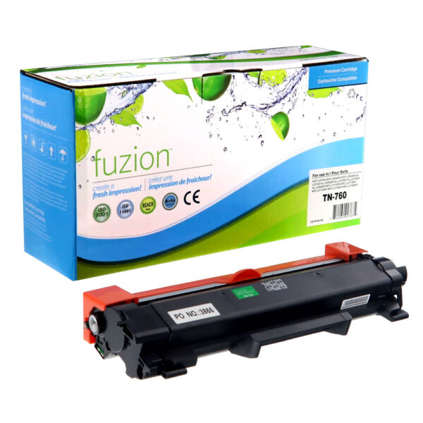 Brother TN760 Compatible Toner High Yield - Black