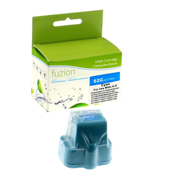 HP #02 Remanufactured Inkjet - Cyan
