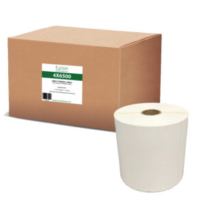 Desktop Direct Thermal Labels - 4" x 6" - White - 500 Roll